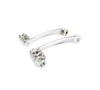 ARUPMN Gear Lever Heel Toe Shift Levers Gear Shifter Pegs Fit for Harley Touring Road King Street Electra Glide Softail Slim Fat Boy FLRT(Chrome)