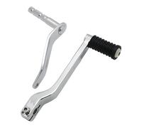ARUPMN Gear Lever Motorcycle Shift Lever Shifter Pegs Heel Toe Pedal Forward Controls Fit for Harley Softail Heritage Breakout 114(A-Chrome)
