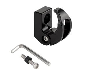 ARUPMN Motorcycle GPS Navigation Bracket Motorcycle Accessories Suitable Fit For Yamaha Mt01 03 07 09 Mt10 Mt15 Modified Handlebar Pump Hook Helmet Storage Hook(BLACK)