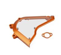 ARUPMN motorcycle protector silicone sticker Fit For KTM 390 Adventure 2020-2024 250 390 DUKE 2013-2023 Motorcycle Front Sprocket Guard Chain Cover Protector sprocket guard(Orange)