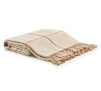 Arus Highlands Queen Size Collection, Acrylic Blanket, Plaid Throw Blanket, Cream Red, 152 x 203 cm