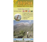 Arusha National Park & Mt. Meru 1:50.000 tourist map (Tanzania)