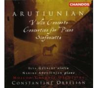 ARUTIUNIAN/GRUBERT/ORBELIAN: VIOLIN CONCERTO/CONCERTINO FOR PIANO - CD