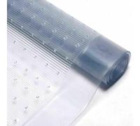 ARUUJ 5Ft Vinyl Carpet Protector, Heavy Duty Runner Guard, Clear Transparent Carpet Mat, Anti-Slip Gripper Floor Protection, Easy to Clean Plastic Protector for Office, Room, High Traffic Area