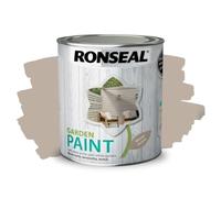 ARUUJ - Garden Paint, Fence Paints, Weather Resistant Outdoor Matt Paints, Water Based Paint For Sheds, Metal, Terracotta, Easy to Apply, Long-Lasting Colour & Protection (Warm Stone, 2.5L)