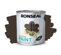 ARUUJ - Garden Paint, Fence Paints, Weather Resistant Outdoor Matt Paints, Water Based Paint For Sheds, Metal, Terracotta, Easy to Apply, Long-Lasting Colour & Protection (English Oak, 250ML)