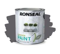 ARUUJ - Garden Paint, Fence Paints, Weather Resistant Outdoor Matt Paints, Water Based Paint For Sheds, Metal, Terracotta, Easy to Apply, Long-Lasting Colour & Protection (Slate, 2.5L)
