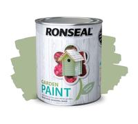 ARUUJ - Garden Paint, Fence Paints, Weather Resistant Outdoor Matt Paints, Water Based Paint For Sheds, Metal, Terracotta, Easy to Apply, Long-Lasting Colour & Protection (Sapling Green, 750ML)