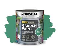ARUUJ - Garden Paint, Fence Paints, Weather Resistant Outdoor Matt Paints, Water Based Paint For Sheds, Metal, Terracotta, Easy to Apply, Long-Lasting Colour & Protection (Rainforest Green, 2.5L)