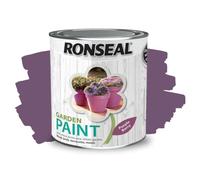 ARUUJ - Garden Paint, Fence Paints, Weather Resistant Outdoor Matt Paints, Water Based Paint For Sheds, Metal, Terracotta, Easy to Apply, Long-Lasting Colour & Protection (Purple Berry, 2.5L)