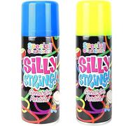 ARUUJ Silly String Spray 200ML - Long Lasting Spray - Crazy Colourful Decorations Spray - Multicolour Birthday Party Cans - Colourful Movement Sprays - for Birthday Parties Celebration Occasions (2)