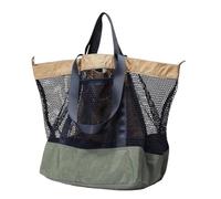 ARVALOLET Casual Tote Bag Large Capacity Outdoor Travel Bag Breathable Leisure on the Coast Handbag Summer Holiday Handbag, olive green, 330.00x160.00x395.00mm