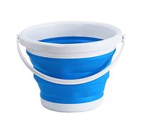 ARVALOLET Collapsible Plastic Bucket, Foldable Bucket With Handle Collapsible Silicone Bucket, 3l 5l 10l Multi Purpose For Beach, Camping Gear Water And Food Jug, Foldable Pail, Foldable Bucket