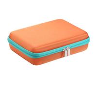 ARVALOLET Hard Shell Case for 3Doodler Start+ Essentials 2024, Carry Bag, Mesh Compartment, Shockproof Organiser for 3D Printing Filament, orange, 200.00x120.00x60.00mm