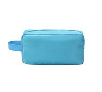 ARVALOLET Nylon Toiletry Bag for Women Makeup Bag Casual Multifunction Large Capacity Easy Weekend Vacation, blue, 220.00x165.00x60.00mm/8.66x6.5x2.36inch, Fashion