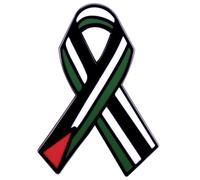 ARVALOLET Palestine Flag Brooch Palestine Flag Metal Pin 3cm Palestinian National Lapel Pin Flag Ornamental Pin for Backpack Sling Bag Clothes