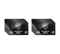 ARVALOLET RFID Blocking Card Set of 5 - NFC Protection for Credit Cards and Passports, 10 pieces., 85.50x54.00x1.30mm, casual