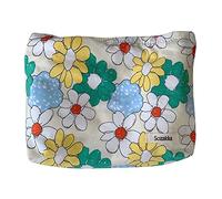 ARVALOLET Women Makeup Bag Portable Girls Lipstick Clutch Large Capacity Multifunctional Floral Japan Style Toiletry Bag Organizer, Pattern One, 180.00x80.00x70.00mm/7.09x3.15x2.76inch, Casual