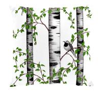 Arvidssons Textil Björkdungen cushion cover white