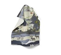 Arvidssons Textil Fjällvandring kitchen towel 46x70 cm Blue