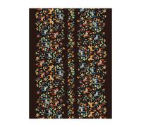 Arvidssons Textil Leksand Bård fabric Black
