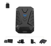 arVin Keyboard and Mouse Adapter for Nintendo Switch/Xbox One/Series S/X/PS3/PS4, Wired & 2.4G Wireless Keyboard Converter Support Key Mapping, Adjustable Mouse Sensitivity, Turbo