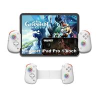 arVin Wireless Gamepad Controller for iPad(support iPad Pro 13inch)/Tablet/iPhone/Android/Switch with Hall Effect Joystick/Hall Trigger/Turbo Support Streaming on Xbox/PS4/PC Cloud Gaming/CODM Mobile
