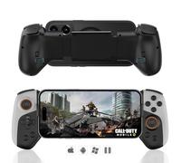 arVin Wireless Gamepad Controller for iPhone/iOS/Android/Samsung Galaxy/Switch/PC, Phone Game Controller with Turbo/Macro Programmable -Direct Play Call of Duty Mobile, Genshin, Diablo, A pple Arcade