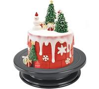 ARVINKEY Cake Turntable Stand, 11 Inch Rotating Cake Stand Revolving Cake Stand for Cake, Baking, Pastry ,Cupcake Decorating Supplies,Grey