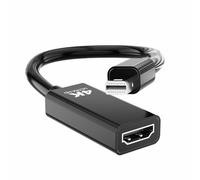Arvitek Mini DisplayPort/Mini DP/Thunderbolt 2 to HDMI Adapter 4K@60Hz,1pcs | High Speed, Uni-Directional, Compatible for MacBook Air/Pro, Microsoft Surface Pro/Dock, Monitor, Screen, Projector,Plug&Play