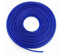 ARVO 50m Steel Wire Core Washing Line 4mm Blue, PVC Coated Galvanised Steel Wire Clothes Line for Outside, UV Resistant Washing Line Rope