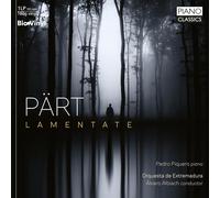 Pedro Piquero, Orquesta de Extremedura & Álvaro Albiach – Pärt: Lamentate – Vinyl (BioVinyl, 2024)