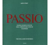 Pärt, Arvo - Passio - Arvo Pärt