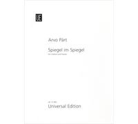 Arvo Part: Spiegel im Spiegel for Violin and Piano, Universal Edition UE13360