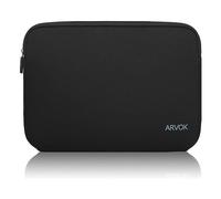 Arvok 11 11.6 12 Inch Laptop Sleeve Multi-Color Size Choices Case/Water-Resistant Neoprene Notebook Computer Pocket Tablet Briefcase Carrying Bag/Pouch Skin Cover for HP/Dell/Lenovo/Asus/Acer, Black