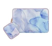 ARVOK 13 13.3 14 inch Laptop Sleeve Case Set for MacBook Air/Pro 13 14, Water-Resistant Notebook Computer Tablet Pouch Cover with Accessory Pouch for Samsung HP MacBook Dell Lenovo ASUS Acer