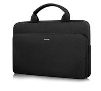ARVOK 15 15.6 16 inch Handle Laptop Case for MacBook Air/MacBook Pro/HP Chromebook/Dell XPS 15 Plus,15 16 inch Water-Resistant Leather Laptop Case for HP/Dell/Lenovo/Asus/Acer/Samsung