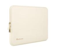 ARVOK 15 15.6 16 inch Laptop Sleeve Case,Waterproof Laptop Notebook Cover for MacBook Air MacBook Pro 15 16 inch, Computer Carrying Bag for HP ThinkPad Dell Lenovo Asus Acer MSI, White