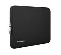 ARVOK 15 15.6 16 inch Laptop Sleeve Case,Waterproof MacBook Notebook Cover for MacBook Air Pro 15 16 inch, Computer Carrying Bag for HP ThinkPad Dell Lenovo Asus Acer MSI, Black