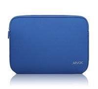 Arvok 17 17.3 Inch Laptop Sleeve Multi-Color Size Choices Case/Water-Resistant Neoprene Notebook Computer Pocket Tablet Briefcase Carrying Bag/Pouch Skin Cover for HP/Dell/Lenovo/Asus/Acer, Dark Blue