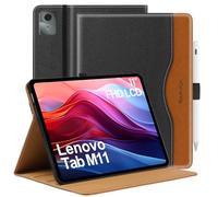 ARVOK Case for Lenovo Tab M11/Tab K11 LTE 11" 2024 TB330FU with Pen Holder, Premium Leather Business Folio Stand Cover with Auto Wake/Sleep, Multi-Viewing Angles