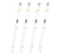Arvoni 4PCS LED Strip Light for RONGSHENG/HISENSE, Fridge Light Bar Replacement for E349766 MDDZ-162A 1629348 1529227 DC12V 2W, LED Fridge Light for Kenwood KIFF5017 KIFF7017 KIFF7020 KSBNDIX18