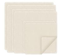 Arvoni 6 Pcs Cheese Cloths for Straining, 60 * 60 cm, 50 * 50 cm, 40 * 40 cm Muslin Cloths for Cooking, Reusable & Washable Unbleached Cotton Cheesecloth for Straining Butter, Nut Milk