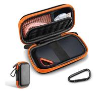 Arvoni Hard Case for Sandisk Extreme Portable ssd/SanDisk PRO 500GB 1TB 2TB 500GB, Waterproof Portable Hard Case, Shockproof Protective Case for Travel (Orange)