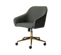 Arvor Green Linen Effect Office Chair (H)945mm (W)620mm (D)640mm