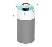 ARVOV Air Purifier for Home Bedroom 300 ml/h True HEPA Desktop 99.97% Air Cleaner Auto Mode 4 Speeds Air Quality Sensor 2/4/8/12H Timer for Indoor Office, White2 (AP008)