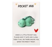 ARVOV Pocket Penguin Hug, Penguin Gift, Penguins Small Hug, Encouraging Gifts, Comfort Gifts, Get Well Soon Gift, Mini Penguin Toy Decoration (Dinosaur)