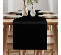 ARVOV Waterproof Table Runner Modern, Decorative Outdoor Black (40*180 cm)