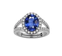 Arwacraft 10.25 Ratti 9.50 Carat Original Blue Sapphire Arstrological Purpose Silver Ring For Men And Women-B0BJQK5XMRNAMZ