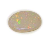Arwacraft 10.25 Ratti Fire Opal Stone Certified Natural Oval White Australian Loose Gemstone-B0DNW8GXMRNAMZ
